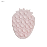 Just like an accessory! Cute strawberry texture smartphone suction pad