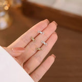 "Twisted Ribbon" Silver Earrings