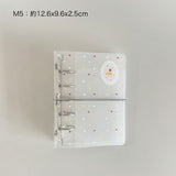 "Lace Cake Sticker Book" M5/A6 personal/A7 size transparent PVC collection book