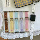 「推しカラーと柄で選べる」夏にぴったりなTPU Apple Watchバンド