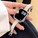 [Brilliant Bracelet] Lace-style Zirconia Apple Watch Band