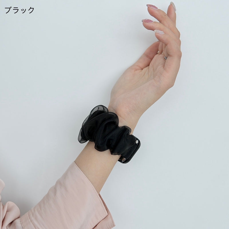 "Digital Scrunchie" Scrunchie-style Apple Watch Band 