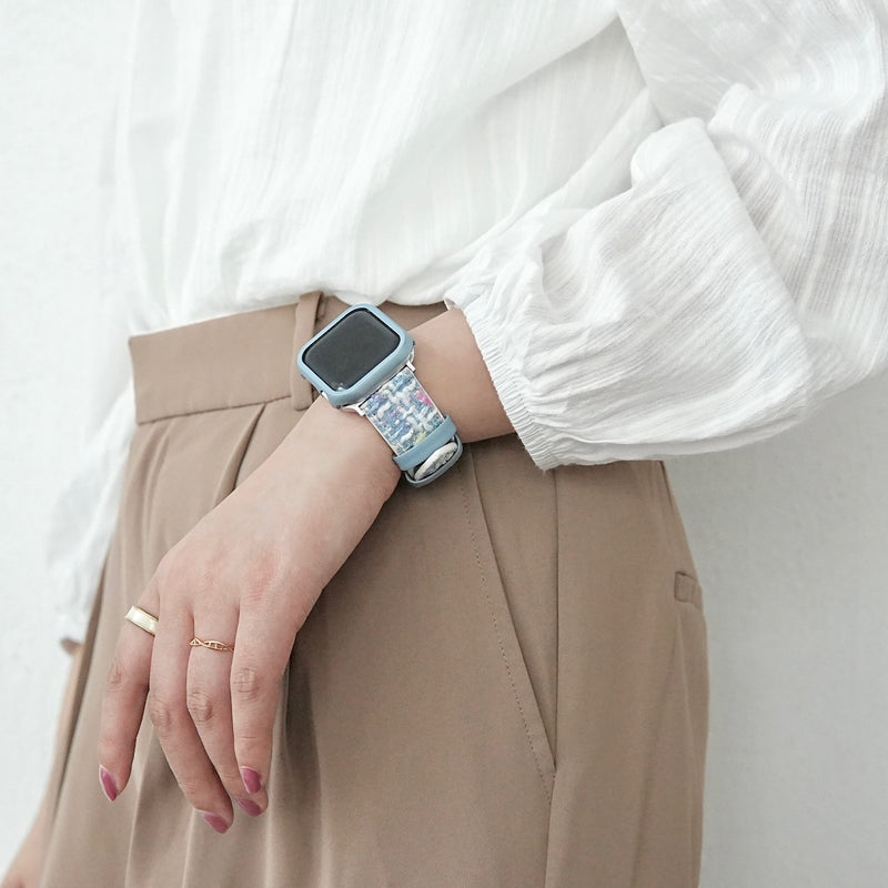 "Mixed Line" Nylon Apple Watch Band 