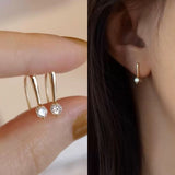 "Simple Elegance" Gold Drop Earrings