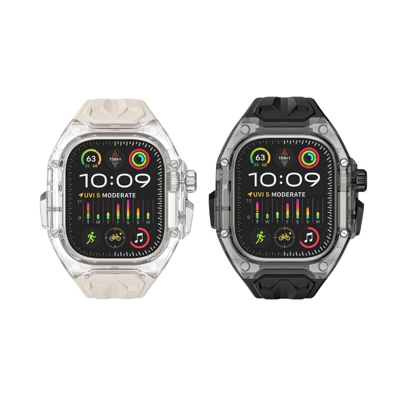 One-piece Apple Watch band that "combines transparency and individuality"