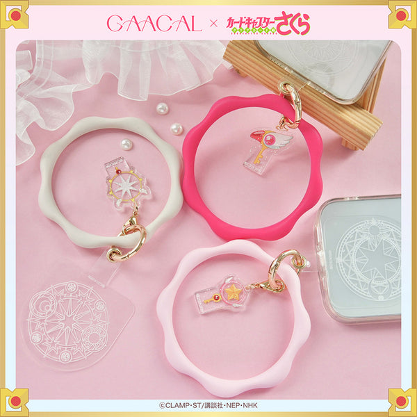 [Pre-order] The long-awaited second edition! GAACAL x Cardcaptor Sakura smartphone ring with keychain, limited quantity