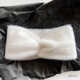 Fluffy Cross Fur Hairband