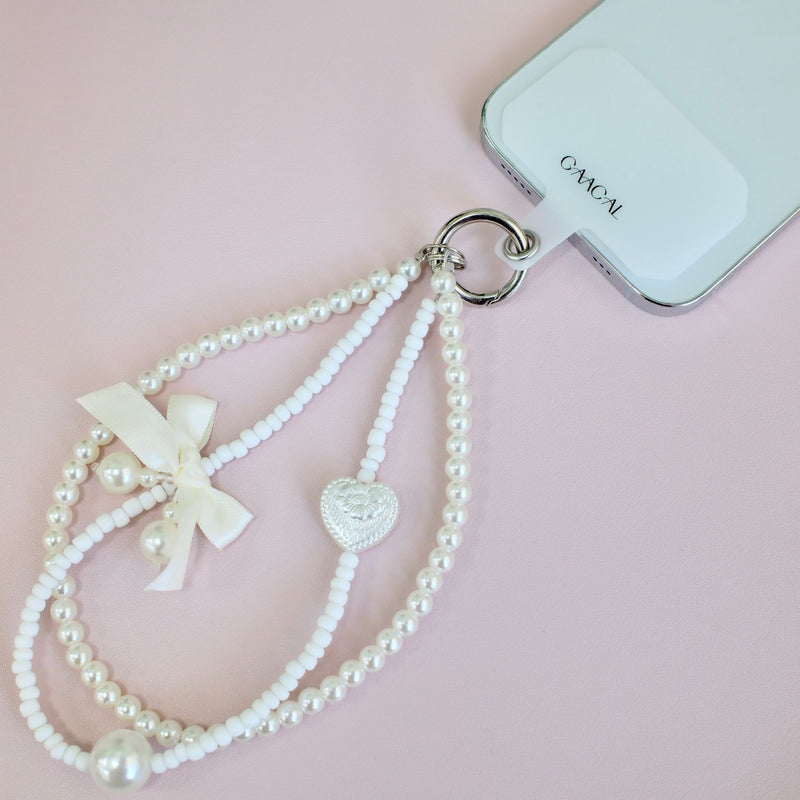 "Wear the brilliance of spring" Heart-shaped GAACAL original smartphone strap