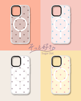 「そっと好きSugar Dot」着せ替えデザインプレート【PaleCase(パレケース)専用】MagSafe対応