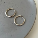 "Multi-purpose" simple hoop earrings