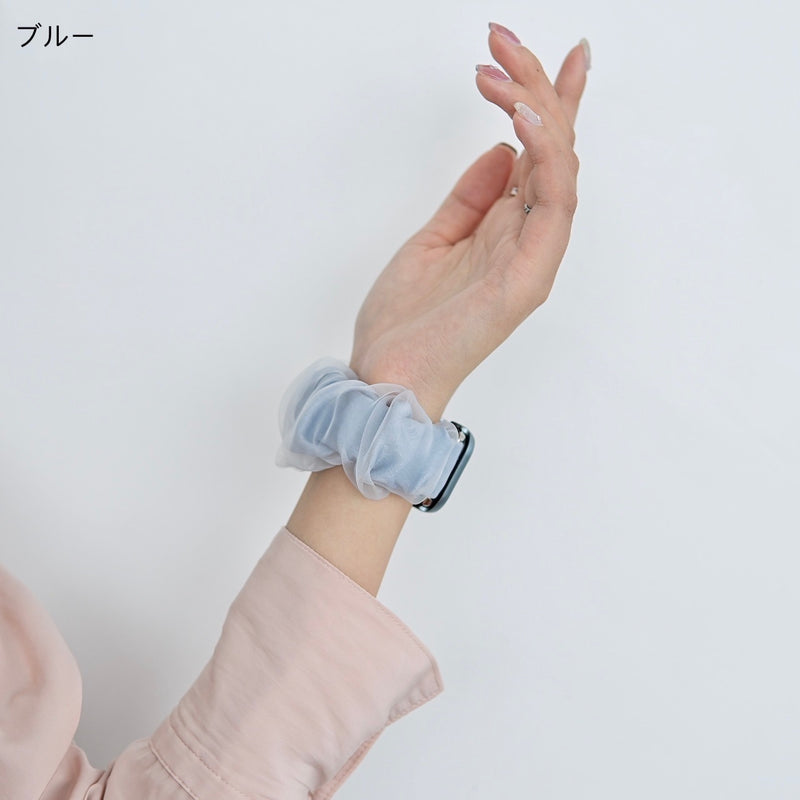 "Digital Scrunchie" Scrunchie-style Apple Watch Band 