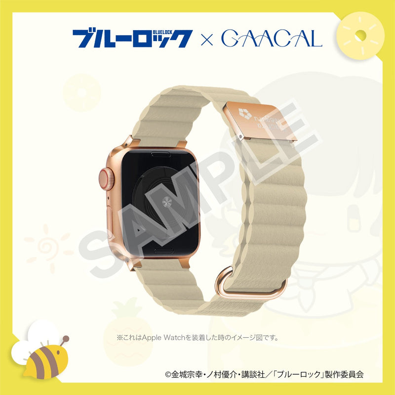 [Pre-order] Limited quantity Blue Rock x GAACAL engraved magnetic Apple Watch band Fruit ver. Horaku Kai