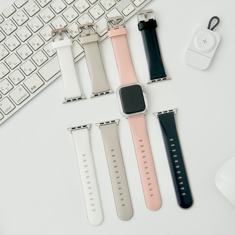 "Simple Gloss" Silicone Apple Watch Band 