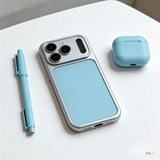 Choose from cute, adult-like pastel colors! iPhone case with interchangeable backs
