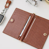 "Slips into the gap" slim mini wallet