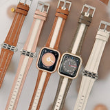 "Adult-like" PU Leather Apple Watch Band 