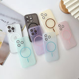 [MagSafe Compatible] Matte iPhone Case Dusty Colors Smooth Texture | Thin Ice Transparency, Shockproof, Fingerprint Resistant (8 Colors)