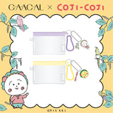 GAACAL x Cojicoji mini pouch (with acrylic charm)