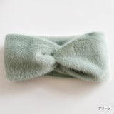 Fluffy Cross Fur Hairband