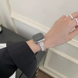 [Brilliant Bracelet] Lace-style Zirconia Apple Watch Band
