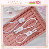 GAACAL x Cardcaptor Sakura Clear Card Arc 2-in-1 Fast Charging Cable (with Strap) Data Transfer Compatible