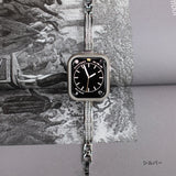 "Double Line Shine" Metal Bracelet-Style Watch Band