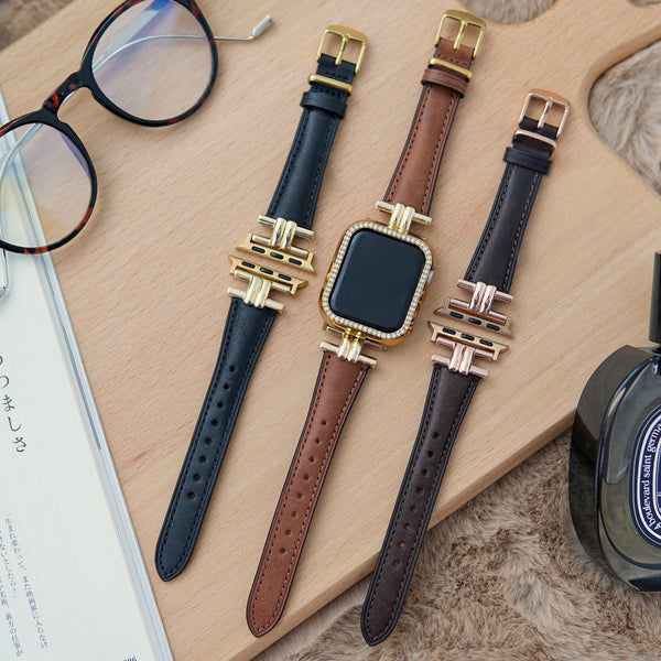 "Daily Classic" PU Leather Apple Watch Band 