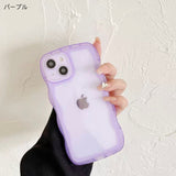 "Transparent Wave" TPU smartphone case