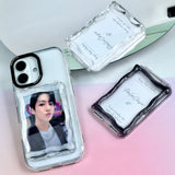 Translucent, Bubble-Filled Handmade GAACAL Original MagSafe Compatible Photocard Case, Choose Your Favorite Color (7 Colors Available)