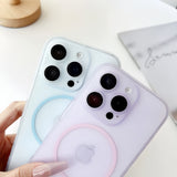 [MagSafe Compatible] Matte iPhone Case Dusty Colors Smooth Texture | Thin Ice Transparency, Shockproof, Fingerprint Resistant (8 Colors)