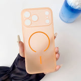 [MagSafe Compatible] Matte iPhone Case Dusty Colors Smooth Texture | Thin Ice Transparency, Shockproof, Fingerprint Resistant (8 Colors)