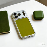 Choose from cute, adult-like pastel colors! iPhone case with interchangeable backs