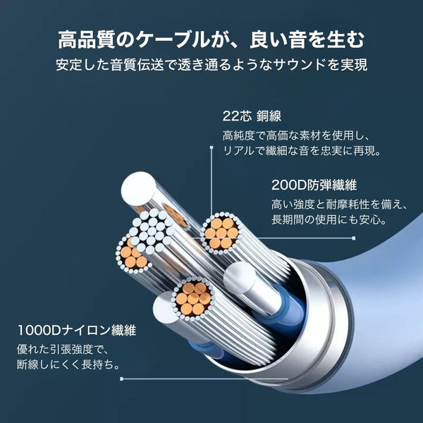 "Enjoy the sound. Enjoy the colors." In-ear Type-C earphones