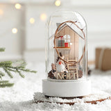 "Warm Night" Glass Dome Light