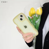 "Transparent Wave" TPU smartphone case