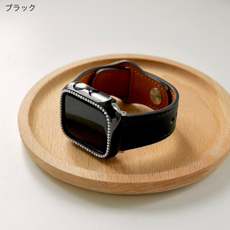 "Beyond the ordinary" PU leather simple Apple Watch band