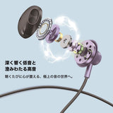 "Enjoy the sound. Enjoy the colors." In-ear Type-C earphones