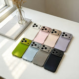 "Knife-edge" slender and elegant form, sophisticated matte finish full-coverage hard case for iPhone