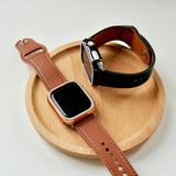 "Beyond the ordinary" PU leather simple Apple Watch band