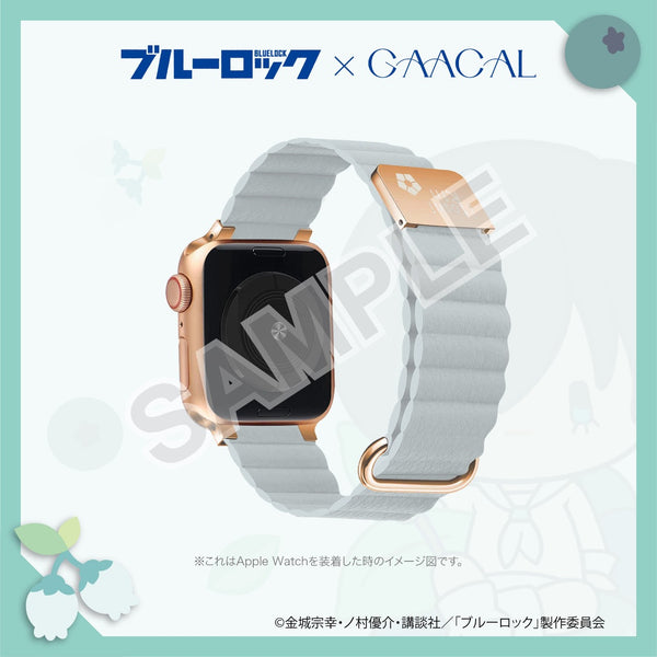 [Pre-order] Limited quantity Blue Rock x GAACAL engraved magnetic Apple Watch band, fruit version, by Rin Ito