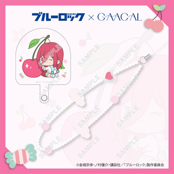 Limited quantity Blue Rock x GAACAL Beads Strap Holder with Fruit Ver. Chigiri Hyouma