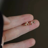 "Pure Flower" Pearl Ring Earrings