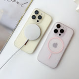 [MagSafe Compatible] Matte iPhone Case Dusty Colors Smooth Texture | Thin Ice Transparency, Shockproof, Fingerprint Resistant (8 Colors)