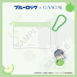 [Pre-order] Limited quantity Blue Rock x GAACAL mini clear pouch with charm, fruit version, Kiyoshi Seiichi