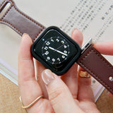 "Beyond the ordinary" PU leather simple Apple Watch band