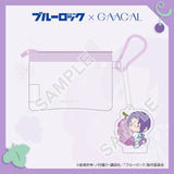[Pre-order] Limited quantity Blue Rock x GAACAL mini clear pouch with charm, fruit version, Mikage Reo