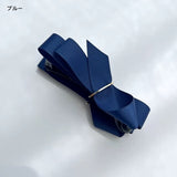 "Adult Cute" for Everyday. Sophisticated Banana Clip with Elegant Ribbon Finish