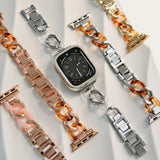 "Switch it up stylishly" Apple Watch bands made from different materials 