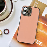 "Sophisticated Basic" Shockproof PU Leather Smartphone Case