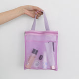 "Simple Mesh" Mesh Cosmetic Bag